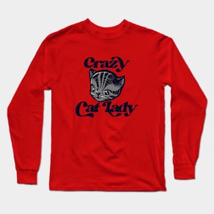 Crazy Cat Lady Long Sleeve T-Shirt